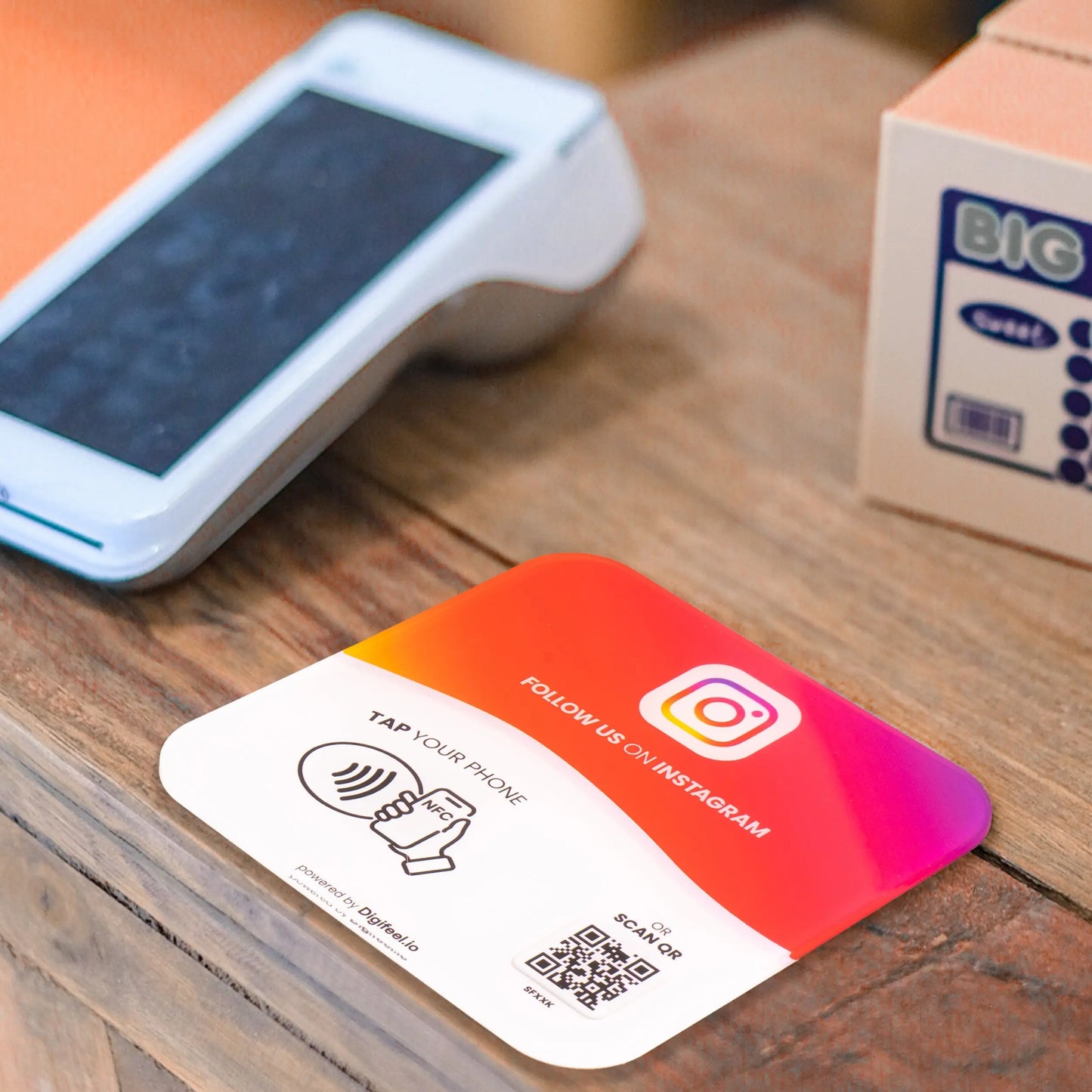 Instagram Plate NFC