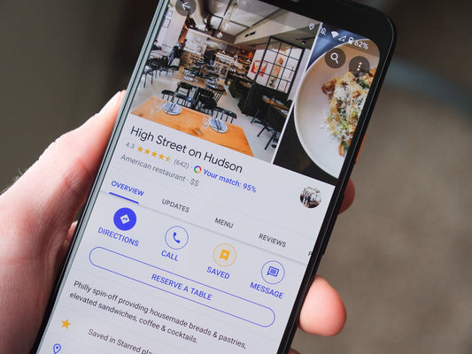 Google Review Card for Hair Salons