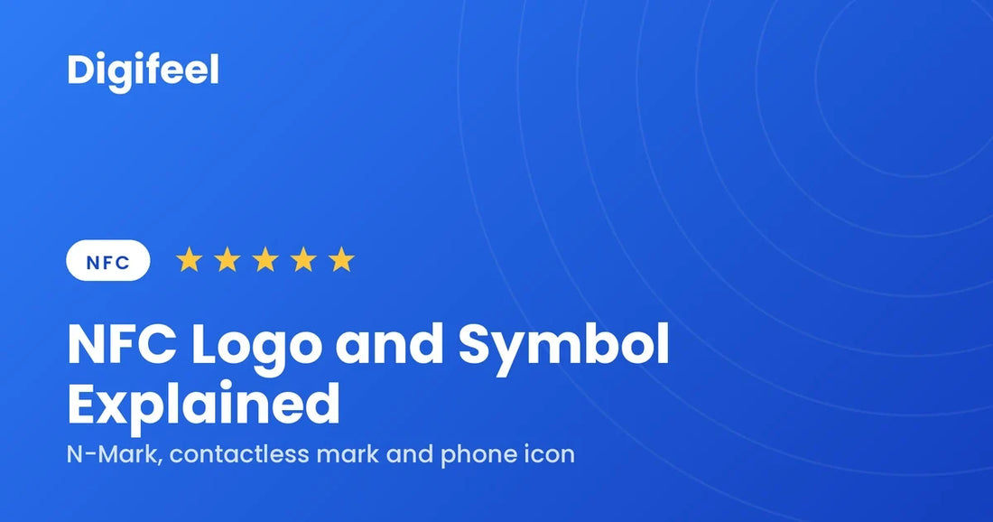 Guide banner on the NFC logo, symbol and icon and what each one means