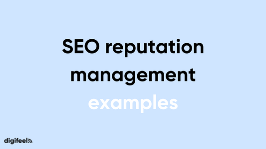 SEO reputation management examples