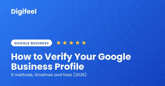 Guide banner on how to verify a Google Business Profile with every method