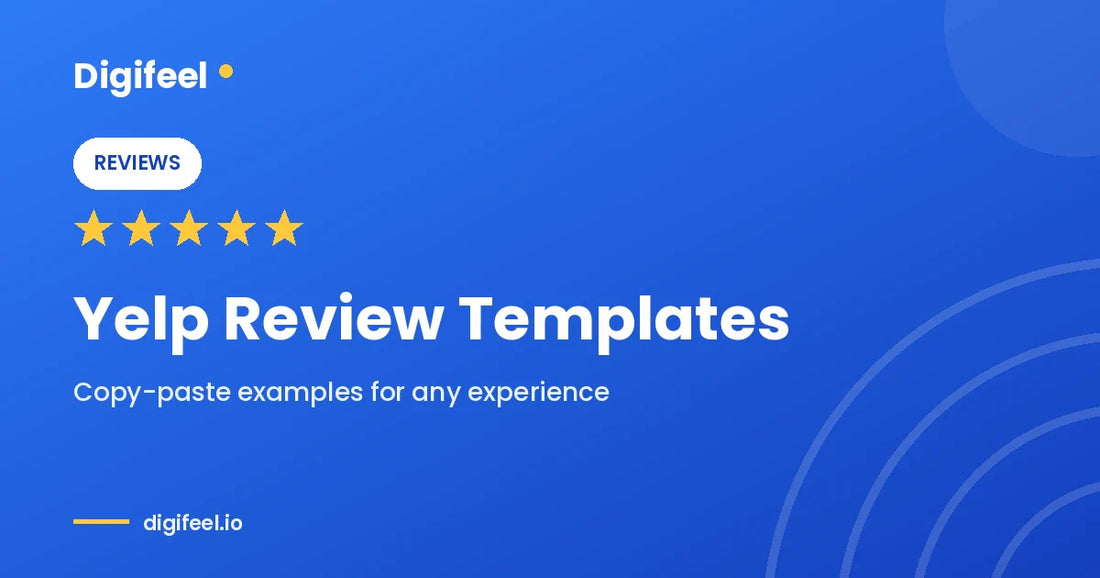 Yelp review template