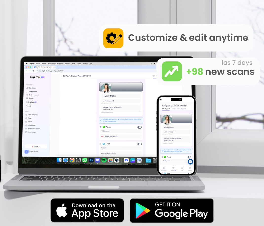Digital Business Card – Digifeel