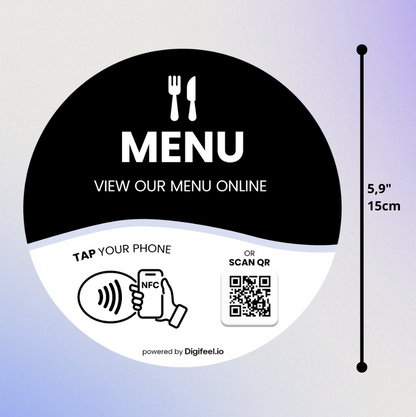 Menu - Window Sticker