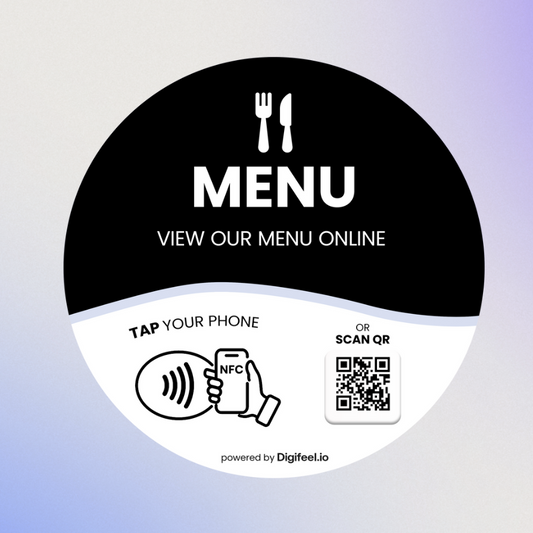 Menu - Window Sticker