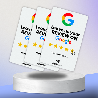 google review tap card
