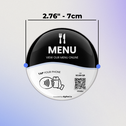 Menu - Table Sticker