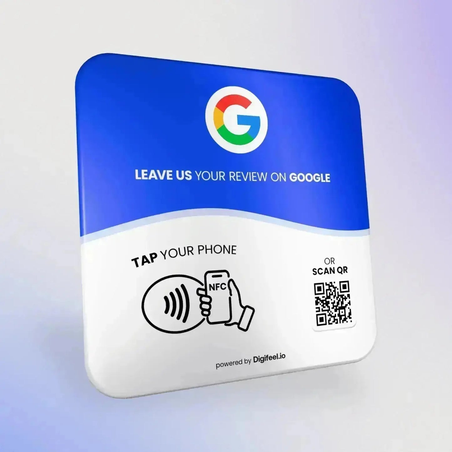 Google Reviews Plate