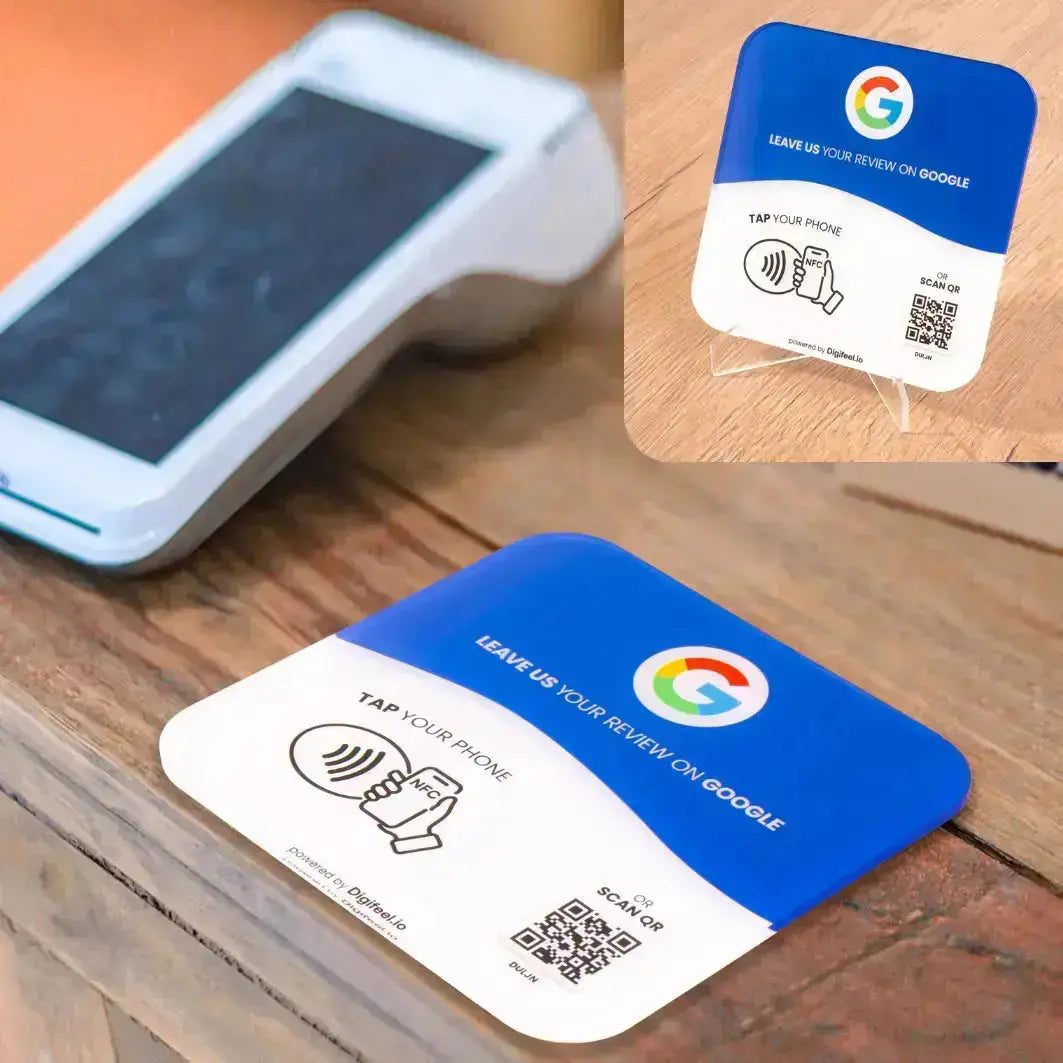 Google Reviews Plate