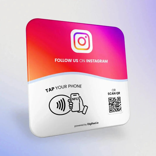 Instagram NFC plate